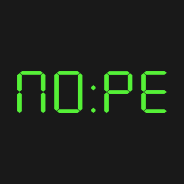 nope funny don t