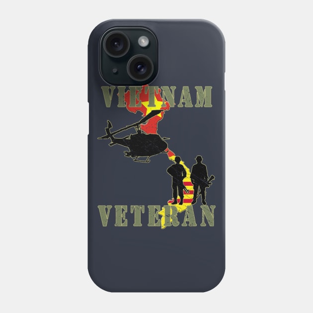 Vietnam Veteran Phone Case by Wykd_Life