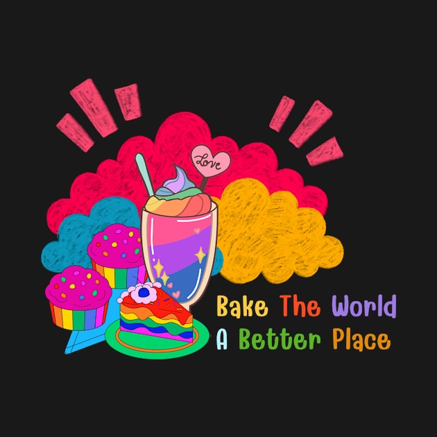 You Bake The World A Better Place by 29 hour design