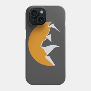 mountain sun Phone Case