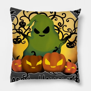 Oogie Boogie Halloween Pillow