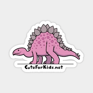 CuteForKids - Stegosaurus - Branded Magnet