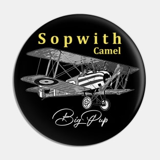 Sopwith Camel British Biplan aircraft, Pin