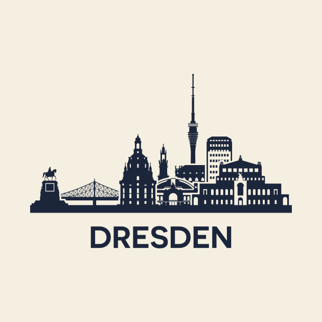 Dresden City Skyline, extended version by yulia-rb