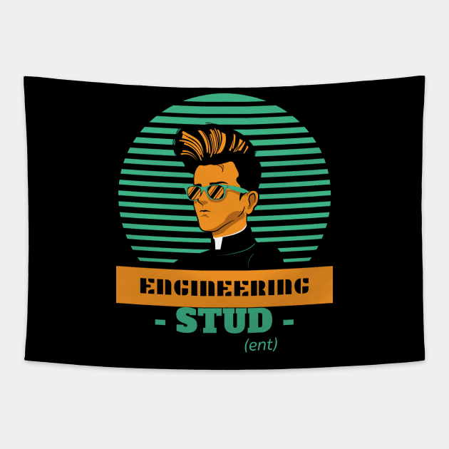 Engineering Stud Tapestry by ForEngineer