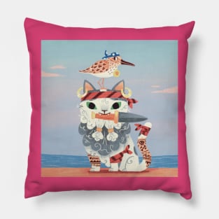 Pirate Cat Pillow