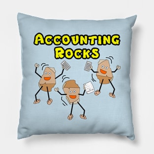 Accounting Rocks Pillow