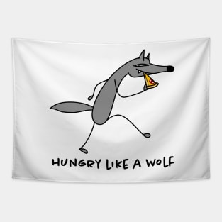 Hungry like a wolf Tapestry