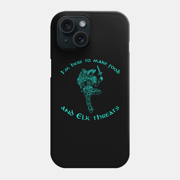 Blue/Green Simic Mage - Planeswalker Oko EDH Commander Magic Phone Case by GraviTeeGraphics