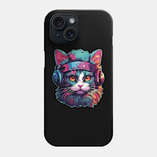 Neon Whiskers I Phone Case