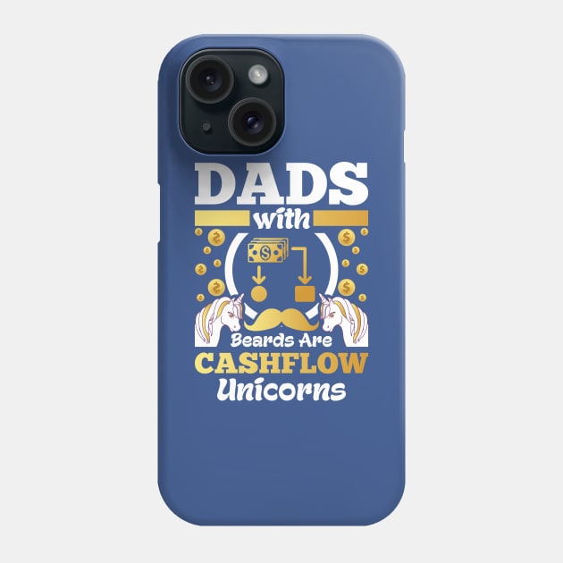 Dads with beards Phone Case by Cashflow-Fashion 