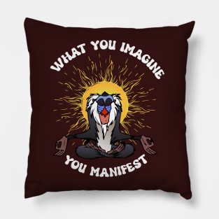 Rafiki - Be Positive and Manifest Positive Pillow