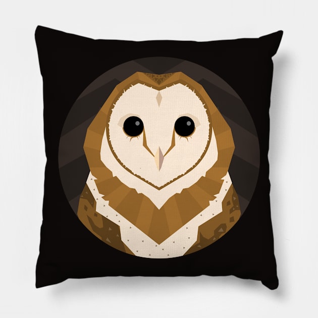 Barn Owl Pillow by Locomon