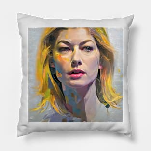 Yellow Rosamund Pillow