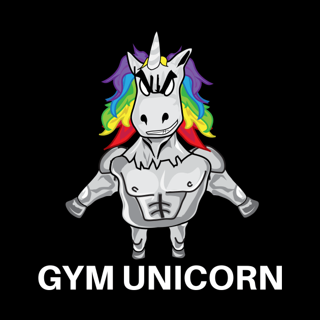 Gym Unicorn - Gym, Fitness by Karonja