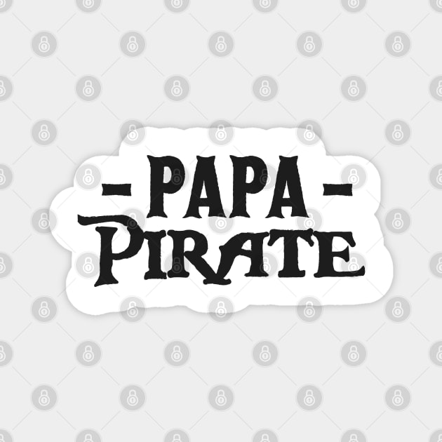 Papa Pirate Magnet by Mr Youpla