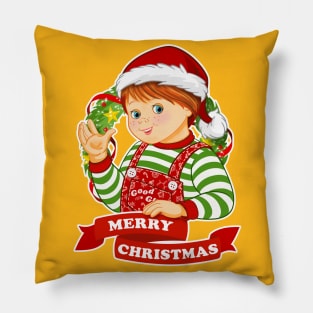 Child's Play - Merry Christmas - Chucky Pillow