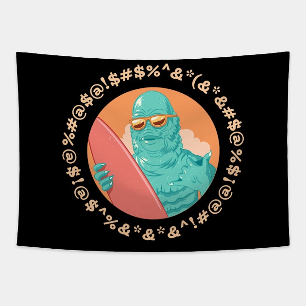 Monster Tapestry by Pigglywiggly