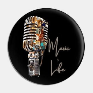 Music is Life Music Quotes Pin