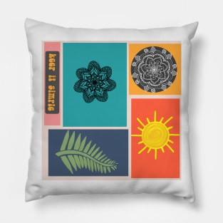 Geometric Mashup Pillow