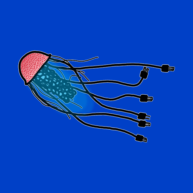 electric jellyfish by NoirPineapple