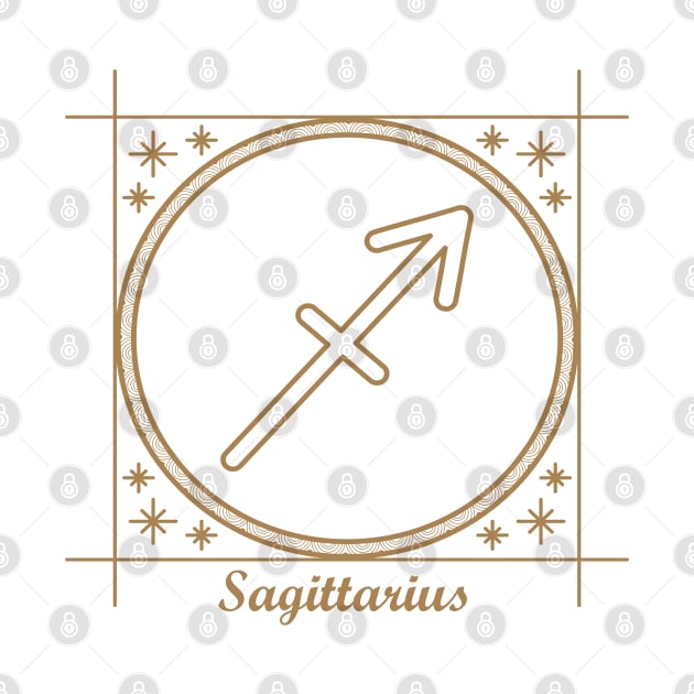 Sagittarius Zodiac Sign by Susy Maldonado illustrations