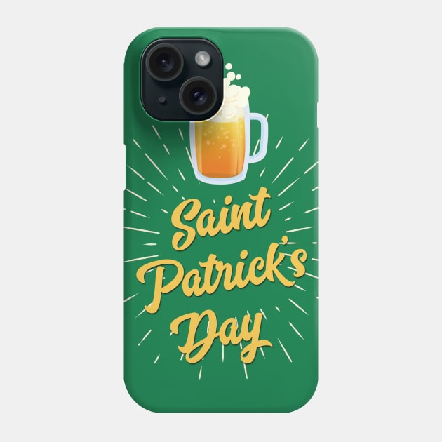 St Patrick Day Phone Case by vladocar