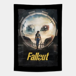 Fallout - Lucy - Comic Book Style Tapestry
