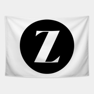 Z (Letter Initial Monogram) Tapestry