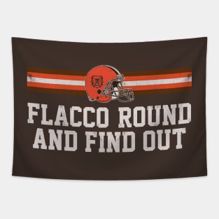 Flacco Round and Find Out Tapestry