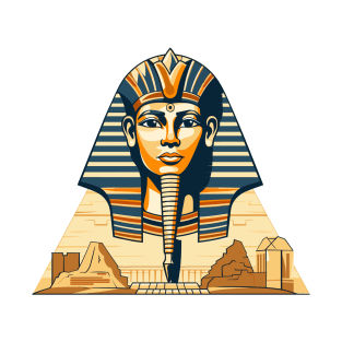 Ancient Egypt Pharaohs, Pyramids, Ancient Egyptian Mystique: Symbols of Spiritual Legacy T-Shirt