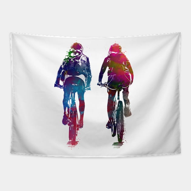 Cycling Bike sport art #cycling #sport Tapestry by JBJart