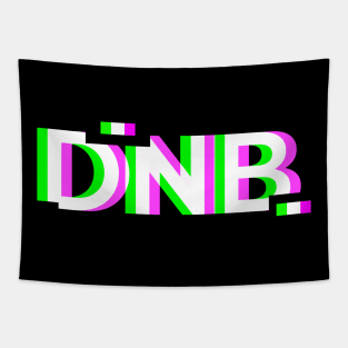Retro Glitch DnB Music | EDM Rave Tapestry