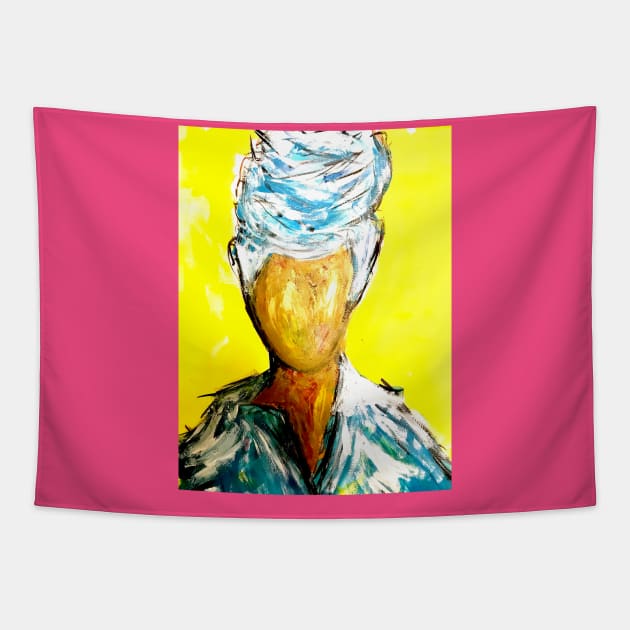 Head wrap Tapestry by Mr_Bentley