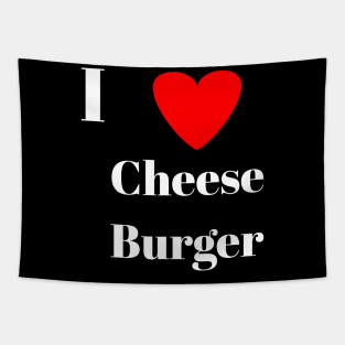 I love cheese burger cheese burger lovers Tapestry