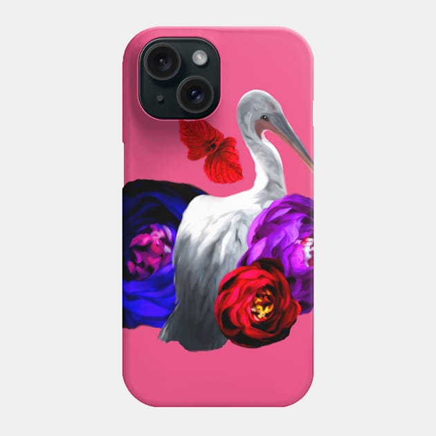 Flowerbird Phone Case by tubiela's