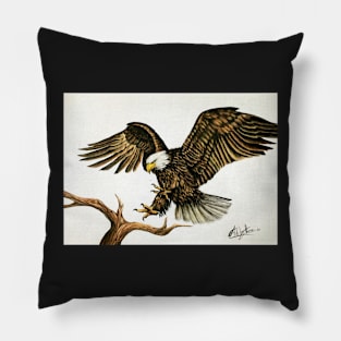 The Eagle Has Landed Pillow