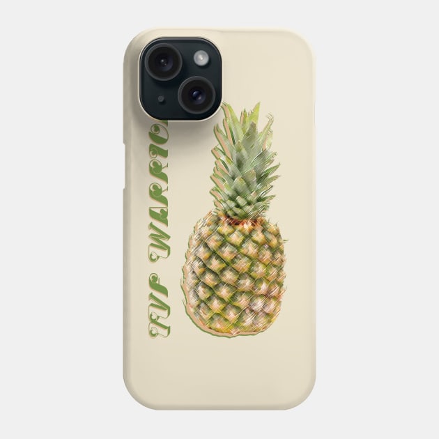 IVF Warrior Pineapple Phone Case by WickedFaery