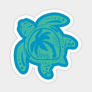 Love Life Sea Turtle Magnet