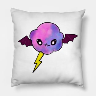 Vampire Bat Galaxy Cloud Pillow