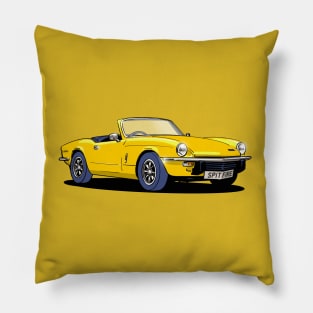 Triumph Spitfire Mk. IV in yellow Pillow