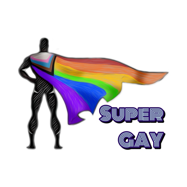 Super Gay by LunaSea Arts