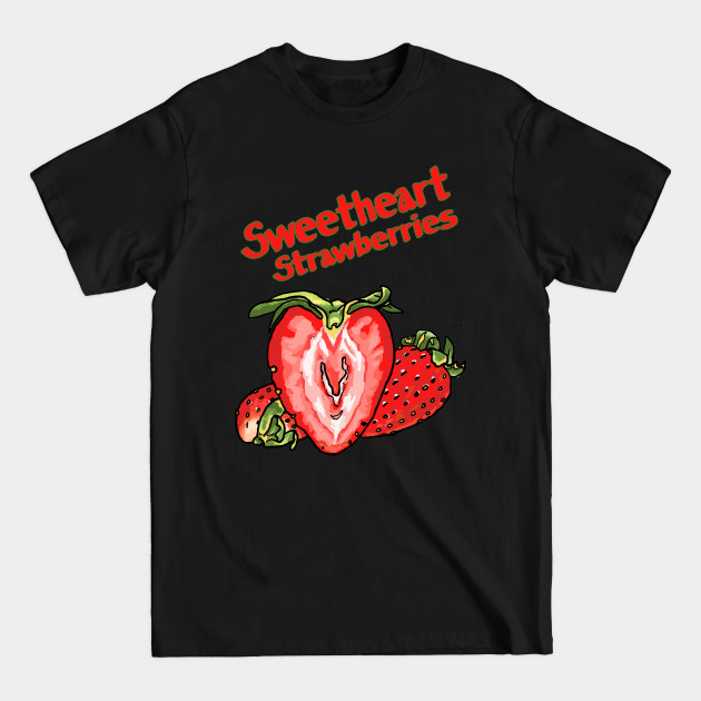 Discover Sweetheart Strawberries - Adorkable - T-Shirt