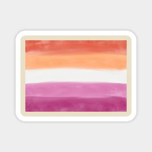 Lesbian flag Magnet