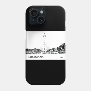 Louisiana State USA Phone Case