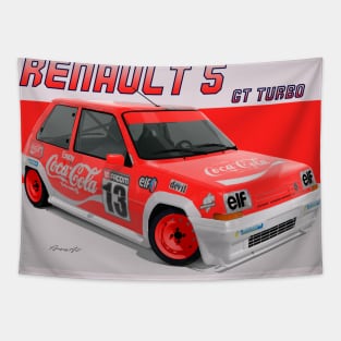 Renault 5 GT Turbo Tapestry