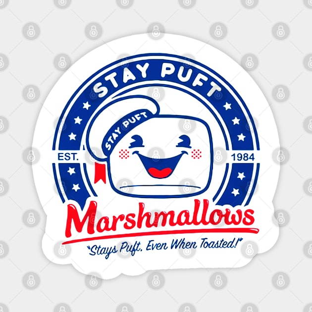 Stay Puft Marshmallows 1984 Magnet by RileyDixon