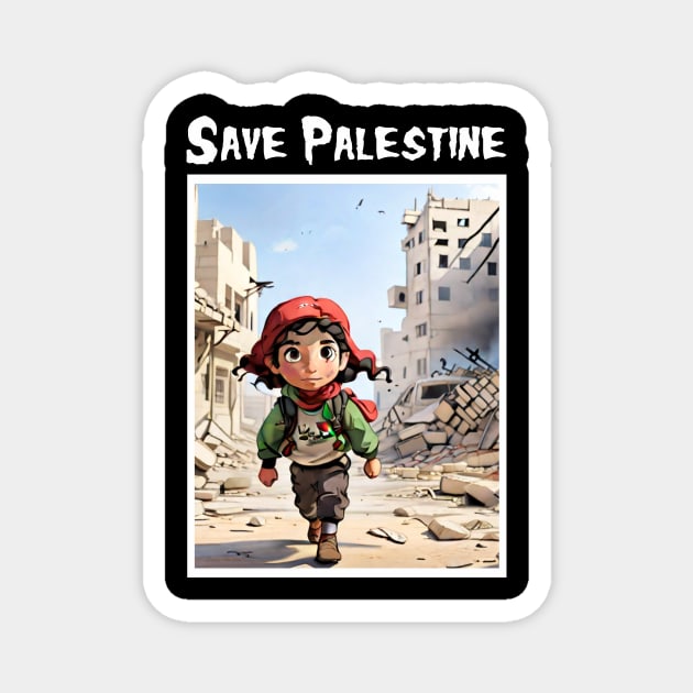 save palestine Magnet by TamaJonson