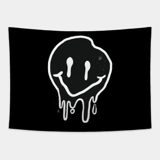 Melting Happy Face Tapestry