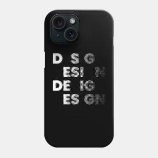 Raster Typography Design Phone Case